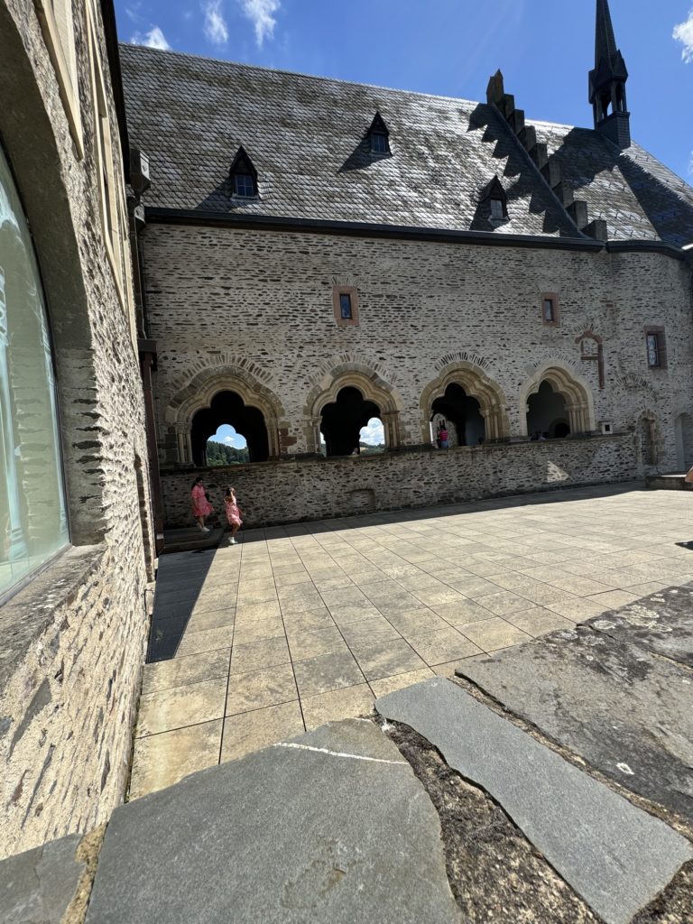 Castello di Vianden particolare interno